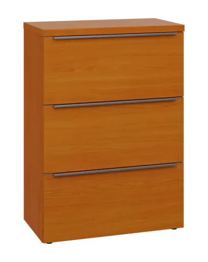 SIN 3 - 83Z kancelářská skříň, 3-zásuvková, 1120x800x400, třešeň šumavská